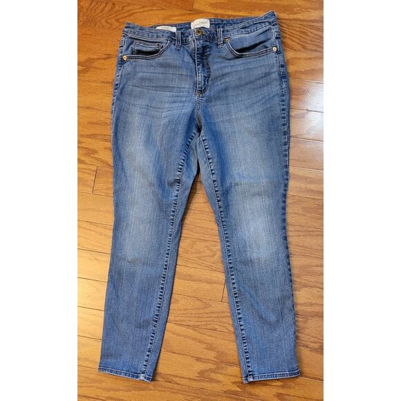 Universal Thread High Rise Skinny Women's size 14 Blue Denim Ankle Jeans - Picture 9 of 9